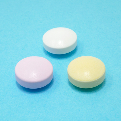 Gloss-coated tablets